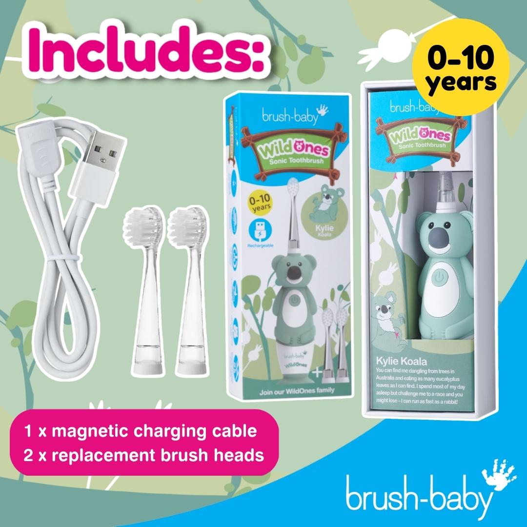 brush baby electric toothbrush replacement heads