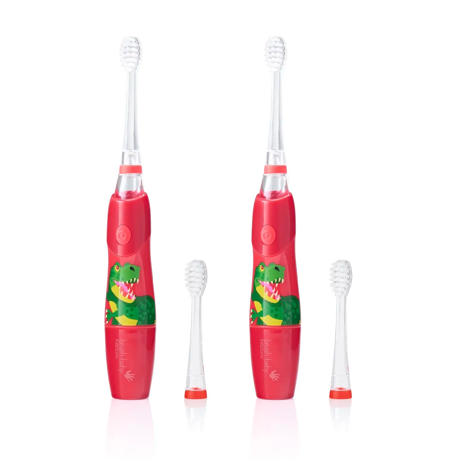 Pack of 2 KidzSonic® Dinosaur Kids Electric Toothbrush (Ages 3+ Years)