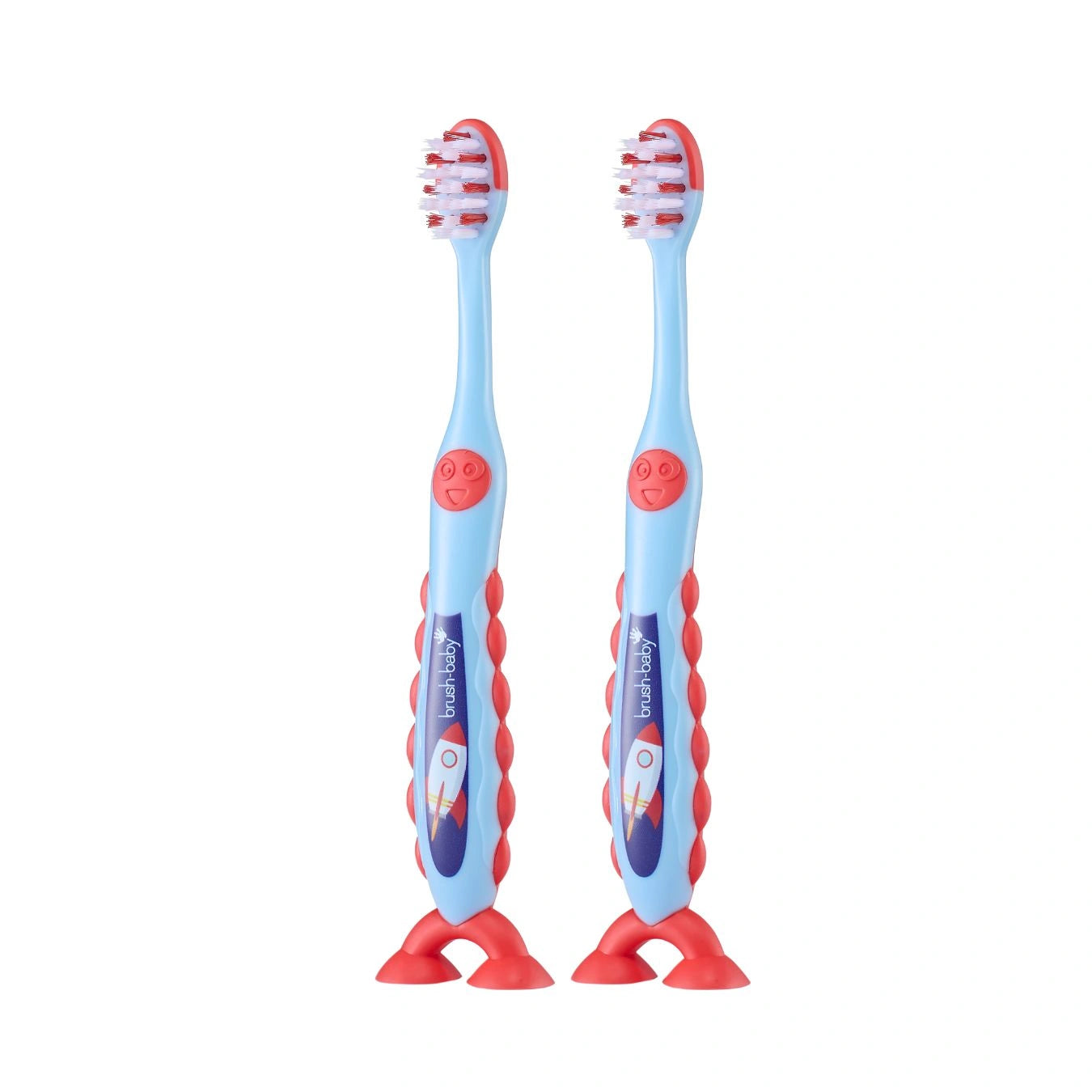 Rocket FlossBrush™ Bristles Toothbrushes Double Pack (3-6 Years)