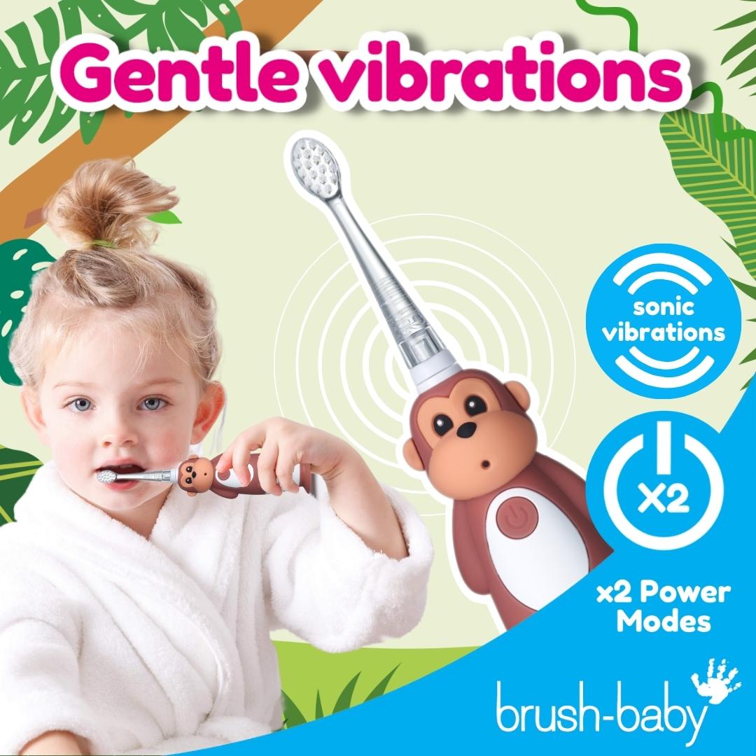 brush baby best toothbrush toddler with gentle toothbrush vibrations