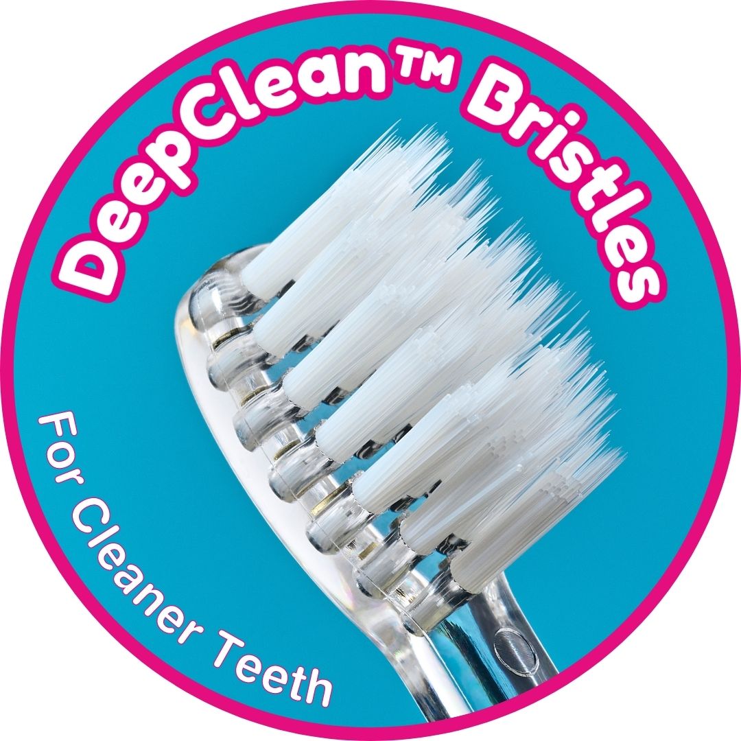 brush baby deep clean bristles toothbrush heads