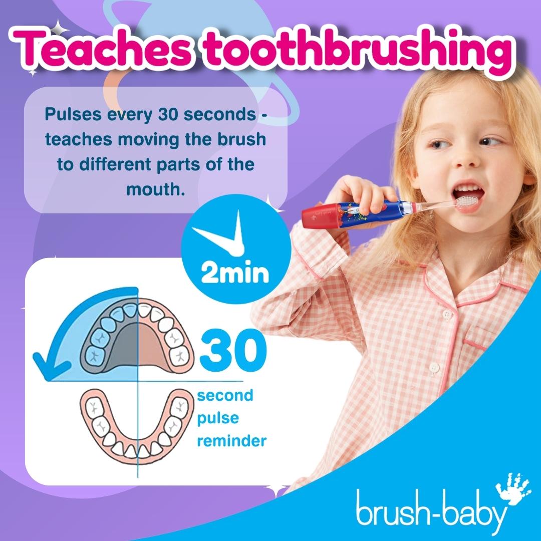brush baby electric toothbrushes with timers for children
