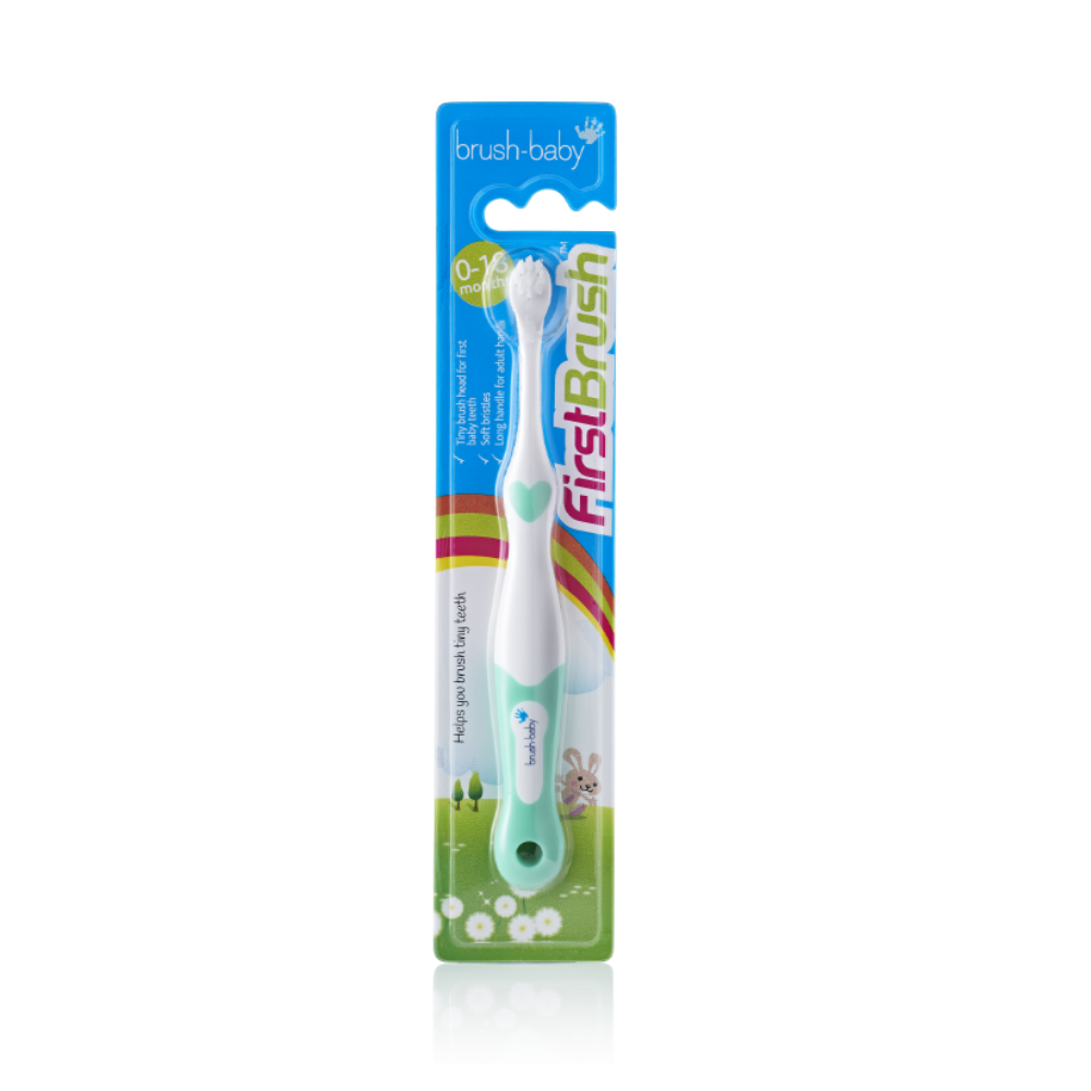 brush baby infant toothbrush first toothbrush for babies with soft bristles packaging