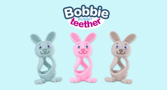 Bobbie Bunny Baby Teether