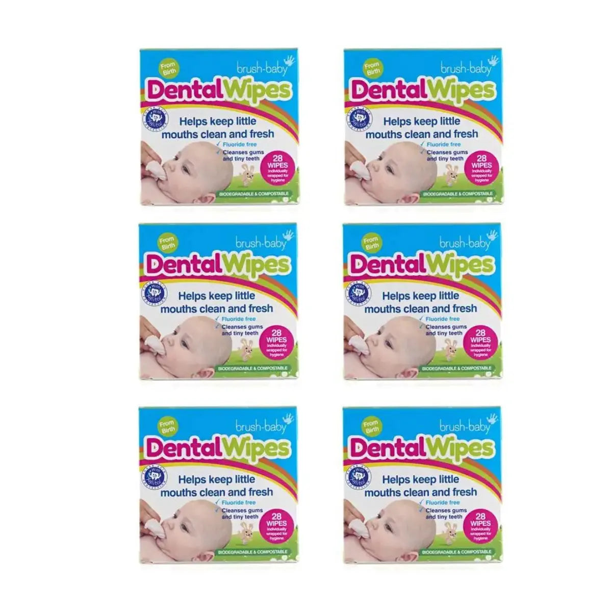 baby dental wipes with single sachets of baby gum wipes