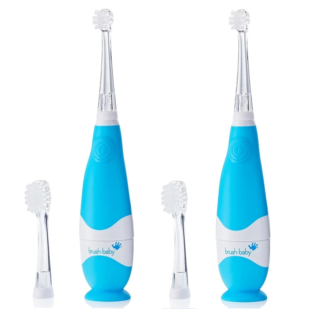 Pack of 2 BabySonic Blue Electric Toothbrush