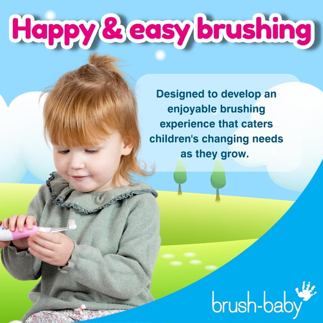 brush baby sonic first electric toothbrush for kids 