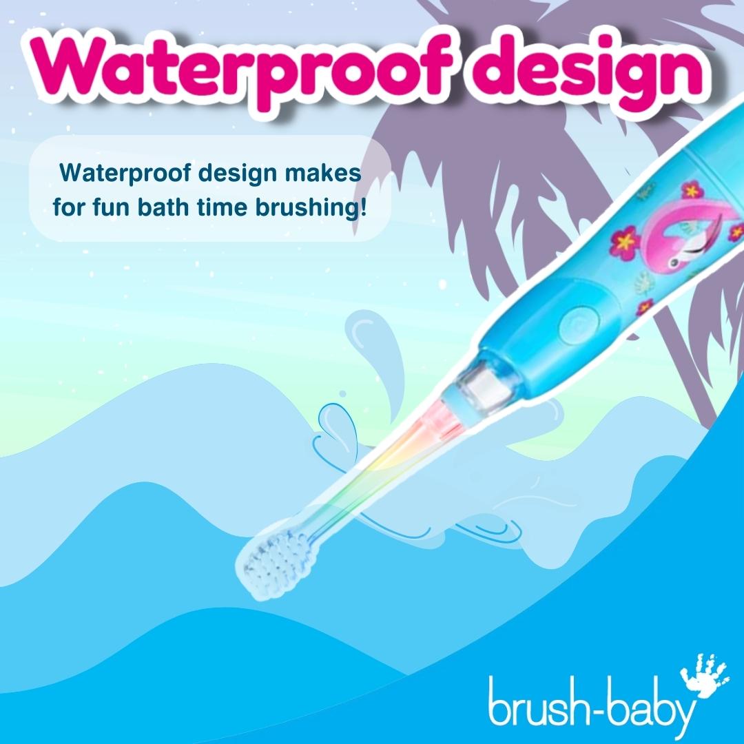 brush baby waterproof best infant toothbrush