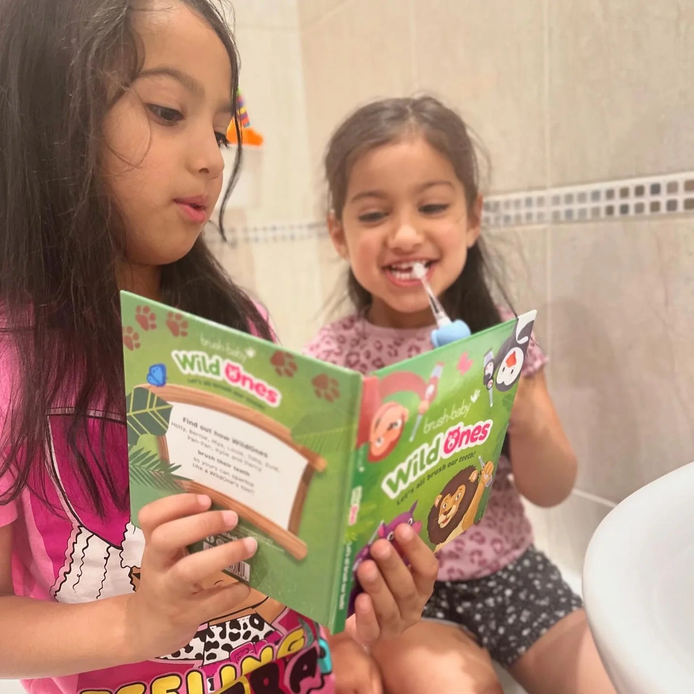 The WildOnes™ Toothbrushing Book For Toddlers & Kids