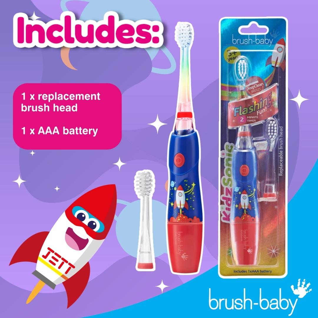brush baby deep clean bristles toothbrush electric toothbrush for braces