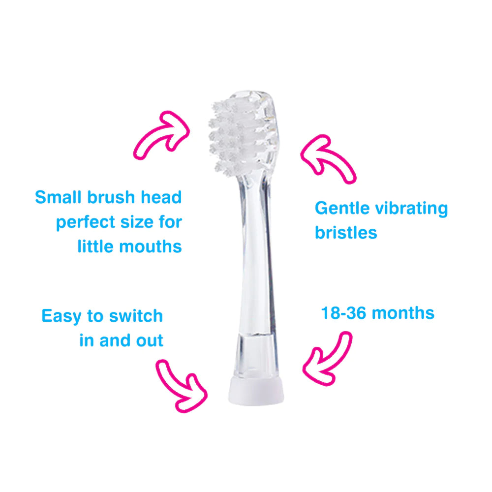 brush baby electric toothbrush replacement heads USP