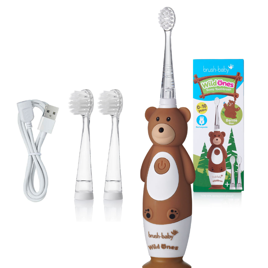 brush baby wildones kids electric toothbrush bear