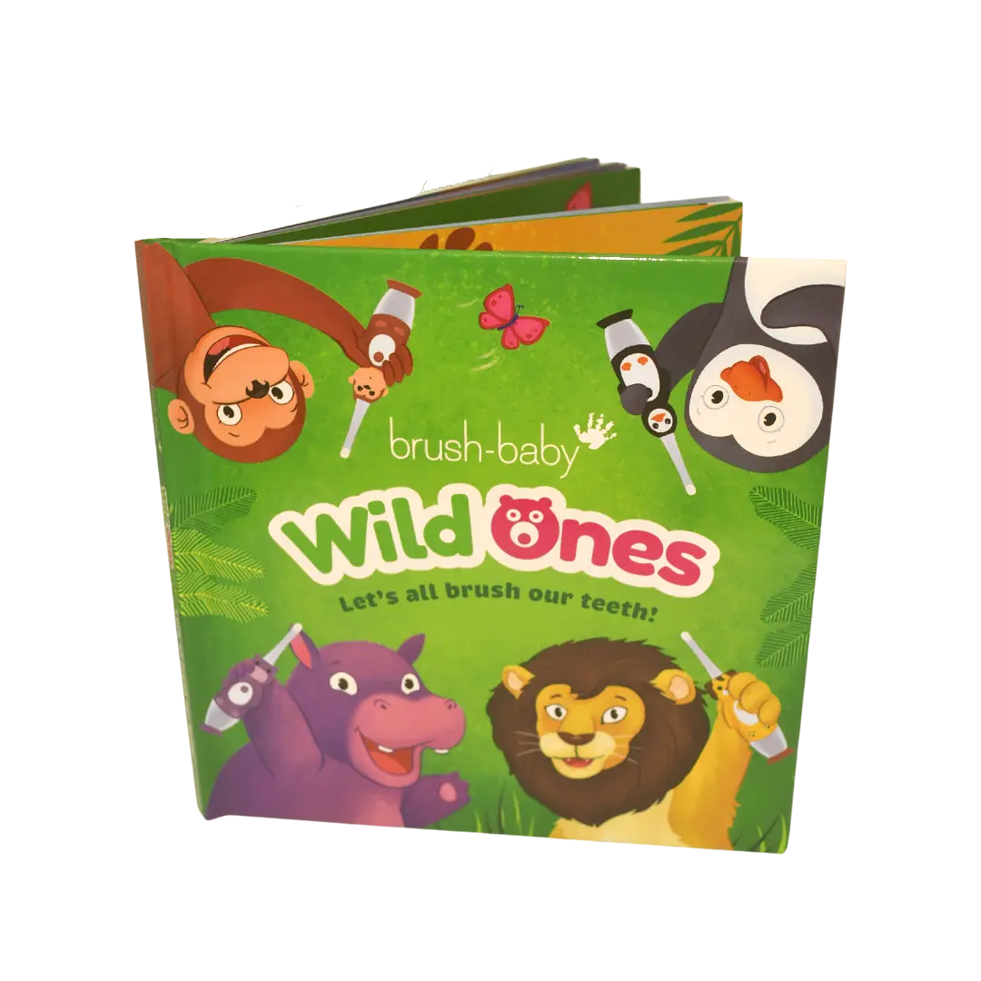 The WildOnes™ Toothbrushing Book For Toddlers & Kids