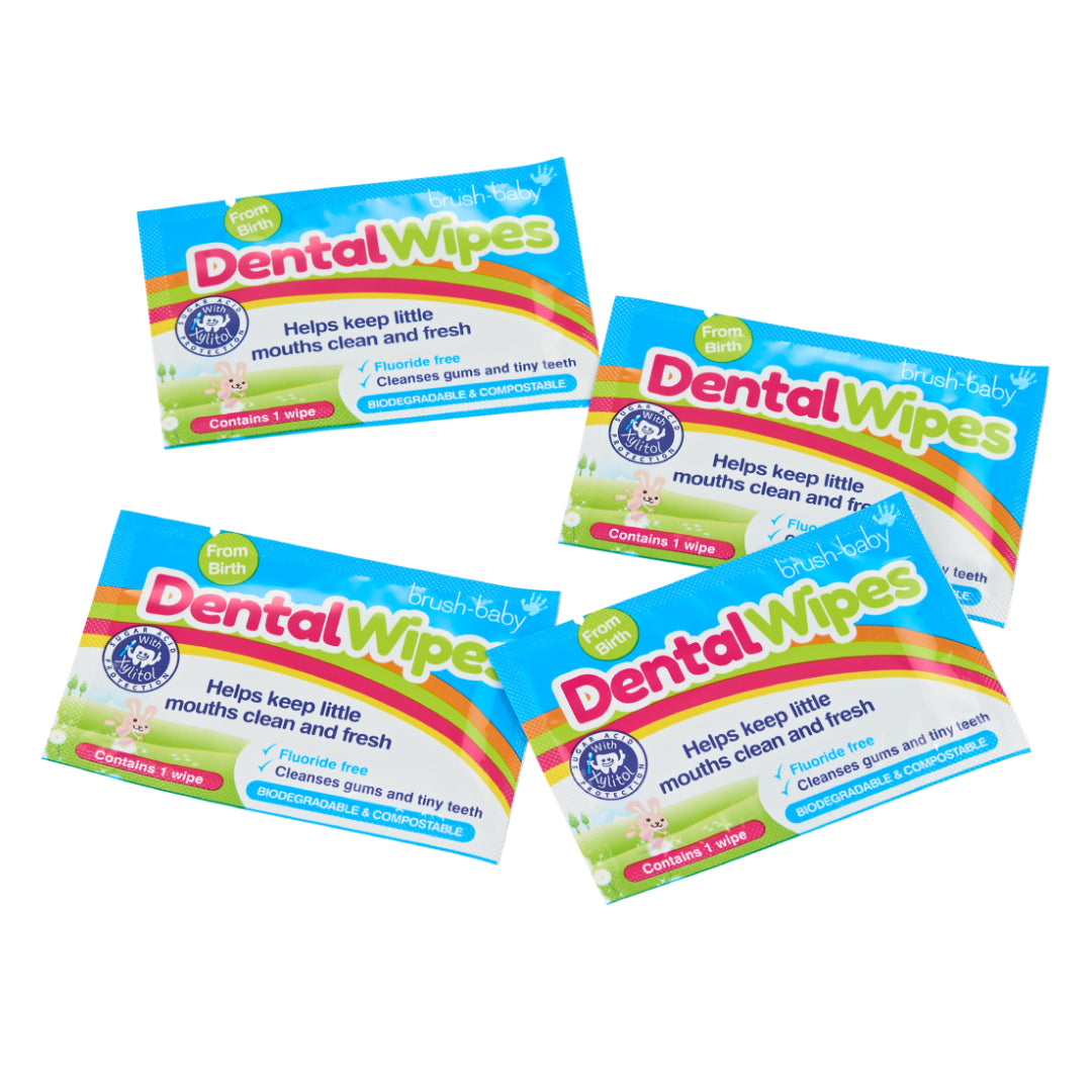 brush baby baby tooth wipes for milk teeth and children's gums