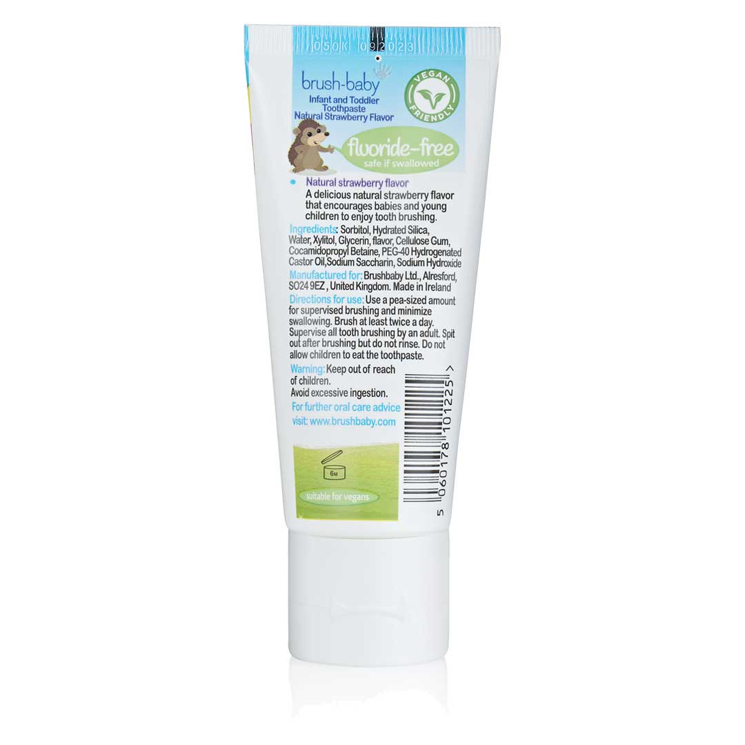 brush baby fluoride free toothpaste for kids